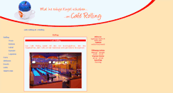Desktop Screenshot of cafe-rolling.at